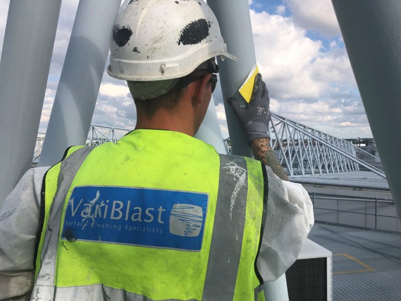 Surface preparation at The Bullring