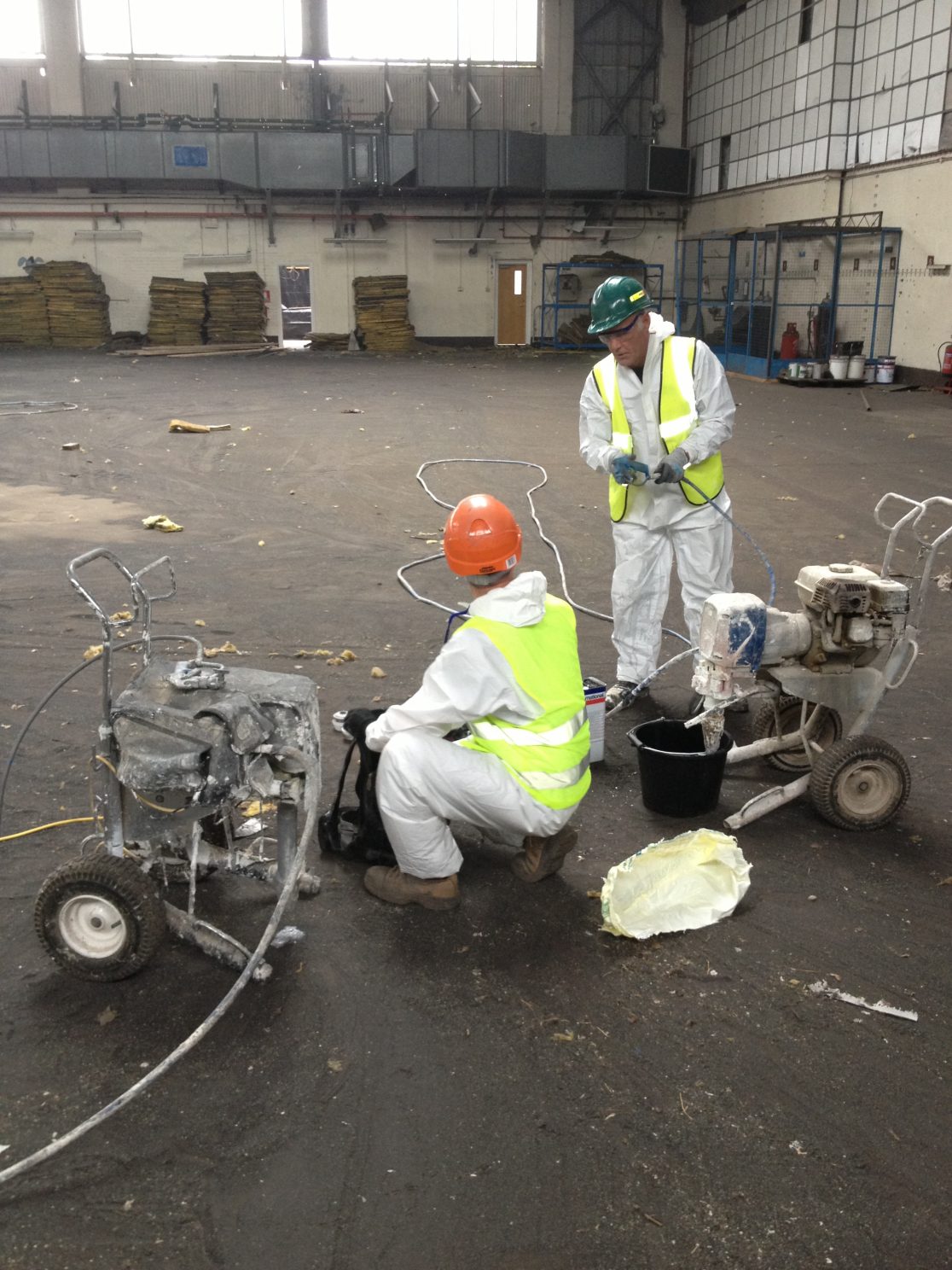 RAF Mildenhall Hanger roof stucture