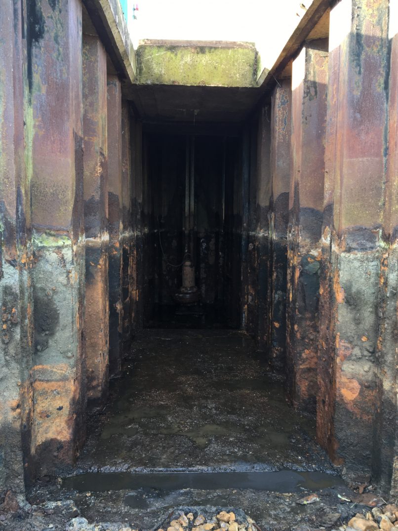 Middleton Stop Pump before renovation