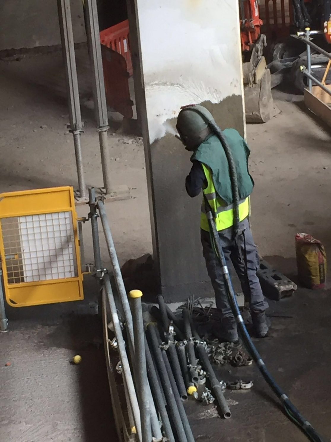 148 Old Street - wet blasting