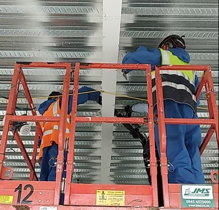 JMS Access platforms at DPD Bromley