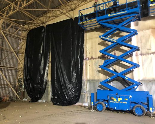 Nationwide Access at Aircraft Hangar